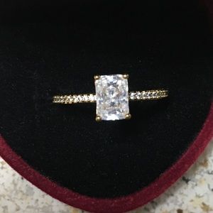 🌈 5/$25 Emerald Cut CZ Ring